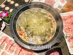 -景明轩•养生酸汤鱼火锅 云贵鲜菌 现舂野果酸汤(王寨小区店)
