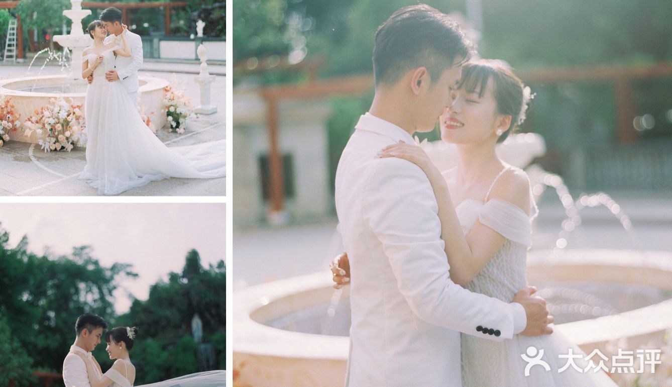 这一生一世的爱情💑因为今天而完美～梦幻婚纱👰‍♀️