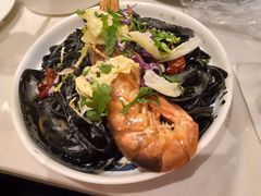 大虾海鲜墨鱼汁扁面-打趸BTC·Breaktime cafe(北京路店)
