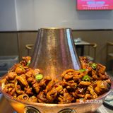 宁大云创必吃店｜辣的颟汗的火锅鸡[加油]