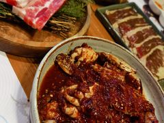 -草家酱蟹炭火烤肉店(珲春南路一店)