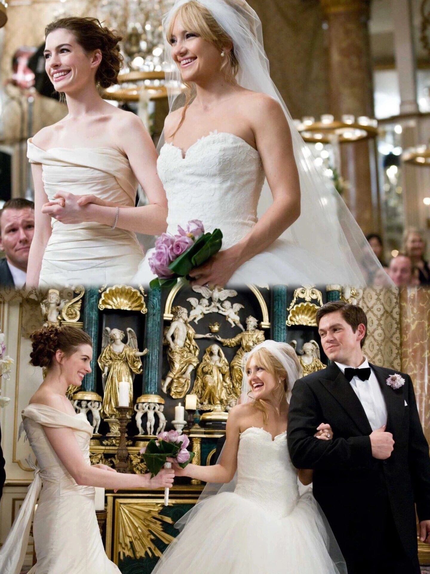 超级经典的《结婚大作战》同名婚纱bride wars