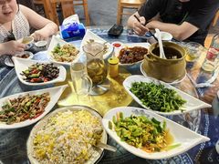 小角瓜炒蛋-龙姐私房菜(和顺古镇店)