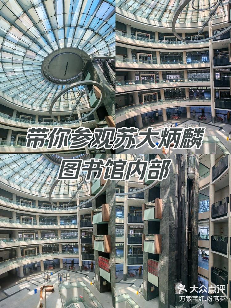 带你参观苏大炳麟图书馆内部-大众点评