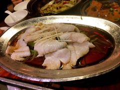 葱椒鲈鱼-绿茶餐厅(华联万柳店)