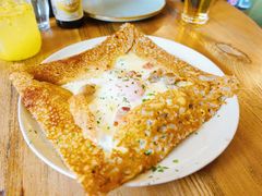 鸡蛋蘑菇熏肉荞麦可丽饼-RAC BAR(安福路店)