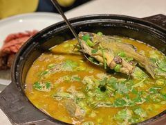 石锅鸡血黄辣丁-许家菜(望江店)