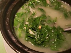 上汤皮蛋煮枸杞叶-百味馆·粤菜·湛江菜(后海花园店)
