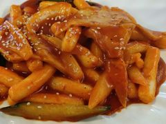 鱼饼炒年糕-桃园中华料理炸酱面(燕儿岛路店)