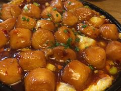 铁板海鲜豆腐-品大三——南京菜(大行宫店)