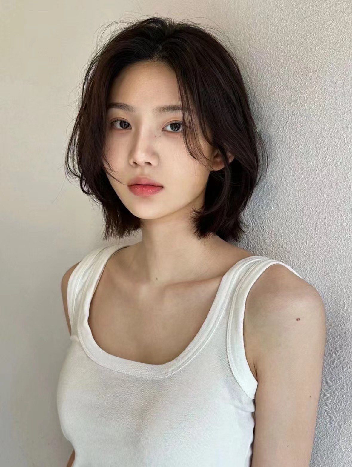 夏日短发自由风