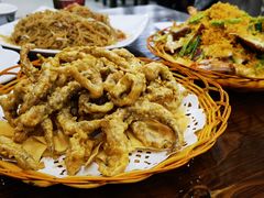 咸蛋黄鱿鱼脚-南记食粥坊·宵夜大排档(莲花店)