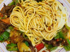 -歹歹的加个面过油肉拌面