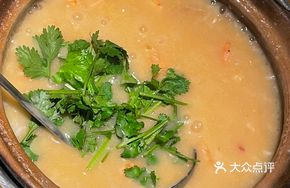 Sea Shrimp and Scallop Clay Pot Rice Porridge
