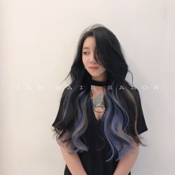 Yishen染发作品-3AM HAIR SALON烫发染发接发