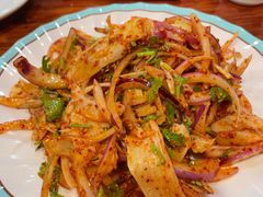 特色炝板筋-土菜水饺村(宁夏路店)