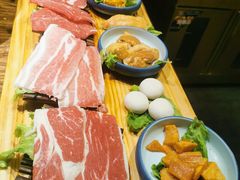 -明洞阿姨·韩式酱蟹烤肉·创意料理(三元桥店)