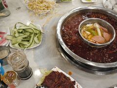 麻辣耗牛肉-朱氏胖子烂火锅(洪崖洞店)