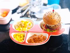 牛肉汉堡儿童餐-Lets burger非常汉堡·环球风味(蓝色港湾店)