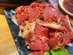 现拌鲜牛肉-吉志烤肉(太原总店)