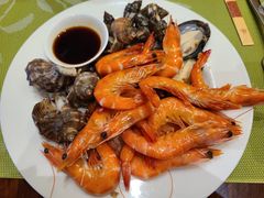 白灼虾-罗约海滨温泉酒店-索莎西餐厅