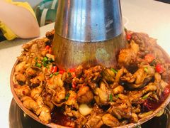 招牌蛙锅-老佛爷铜炉蛙锅(海岸城店)