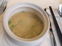 生拆蟹肉玉米羹-皇朝会.经典传统粤菜(外滩店)