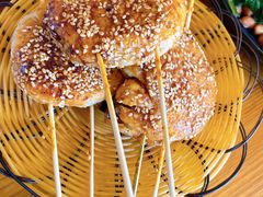 烧饼-義聚德·清真铜锅涮羊肉·烧烤(河东店)