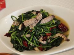 虾酱菠菜炒虾爬肉-双井轩(双井店)
