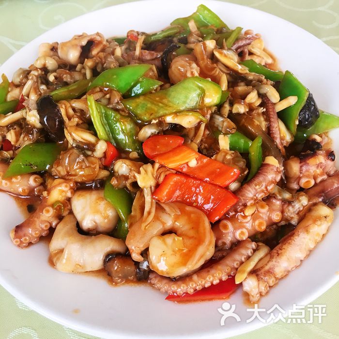 北塘王军海鲜辣炒青蛤花蛤合拼图片-北京海鲜-大众点评网