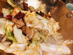 干锅圆白菜-绿茶餐厅(西单老佛爷店)