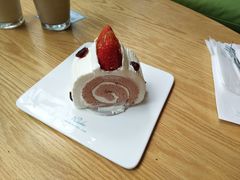 草莓瑞士卷-1Cake壹刻蛋糕(奥体公园味觉艺术馆店)