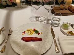 挪威烟熏三文鱼水晶黄瓜香槟奶油-福楼法餐厅FLO