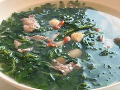 鲜瑶柱肉片浸枸杞苗-炳胜私厨(中达旗舰店)