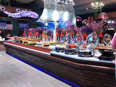 自助取餐区-蓝珊甄选海鲜自助·火锅大排档(近阿那亚店)