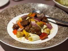 杏鲍菇炒牛肉粒-江南赋(内蒙古大厦店)