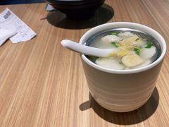 油豆腐百叶包粉丝汤-小杨生煎(金山百联购物中心3楼店)