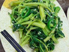 腐乳通心菜-贞姨美食·老字号海鲜大排档