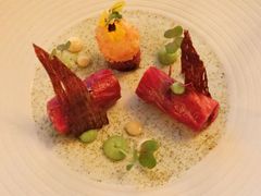 牛肉塔塔-迪拜帆船酒店海底餐厅