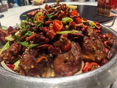 干锅鸭头-老街坊海鲜家常菜(新城路店)