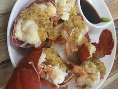 蒜蓉蒸波士顿龙虾-强记龙虾钳(定安里店)