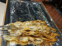 烤牛板筋-金太阳海鲜烧烤·本地人餐厅(星海公园店)
