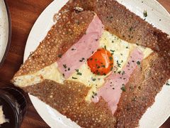 巴黎火腿鸡蛋芝士蘑菇可丽饼-RAC BAR(安福路店)