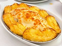 俄式黄油煎海鲈鱼-莫斯科餐厅