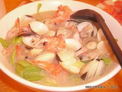 生虾白蚬浸时蔬-渔旺喜宴(银座店)