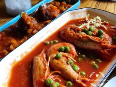 红酒烩大虾-El Bodegon阿根廷秘鲁餐厅(幸福路店)