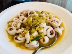 酸菜炒鱿鱼-金时代顺风大酒店(兰生大厦店)