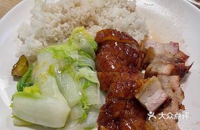 Deep Well Roast Goose with Macau BBQ Pork Rice