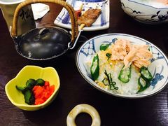 三文鱼茶泡饭-松子料理(白家庄店)