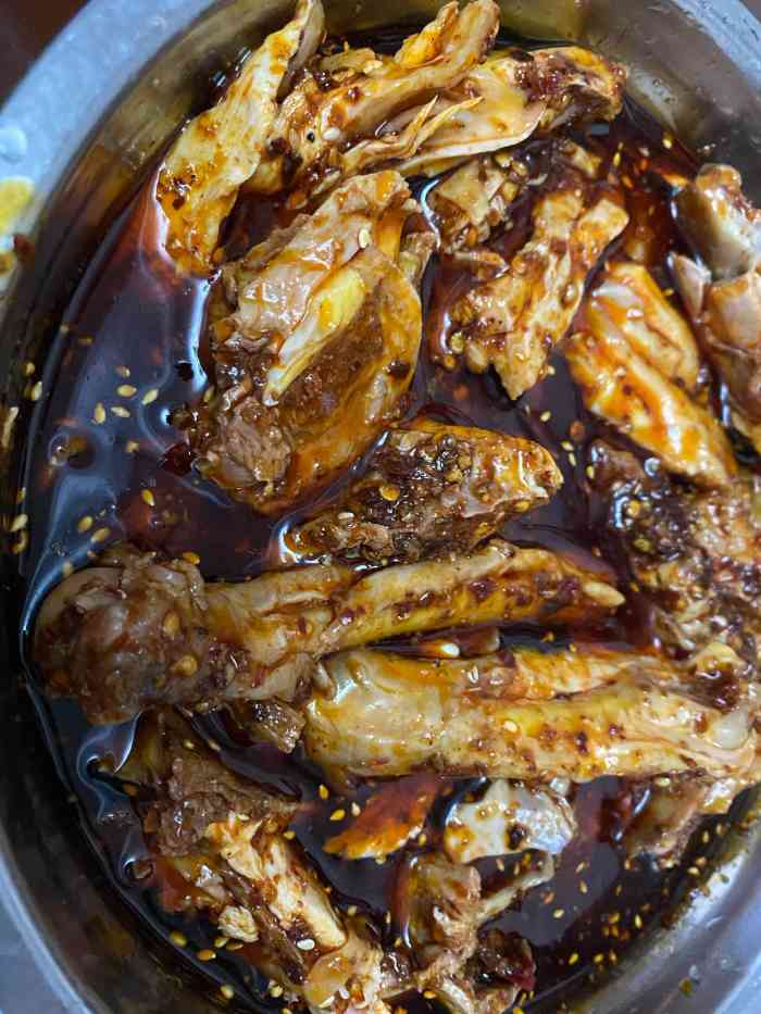 孙记麻辣鸡(重百好吃街店)-"重庆人途径此地.丰都非遗美食:麻辣鸡块.